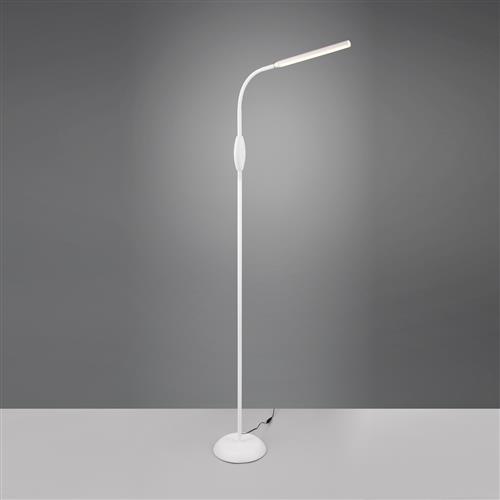 Toro LED Dimmable Touch White Reading Floor Lamp R47641101