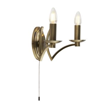 Ascot Double Arm Wall Lights