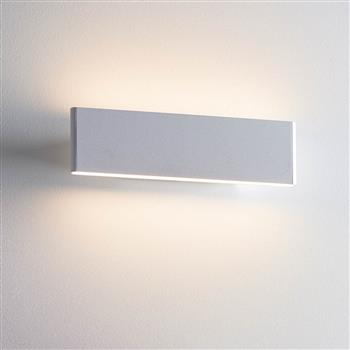 Baylin LED 285 Dimmable Textured Matt White Wall Light 70118