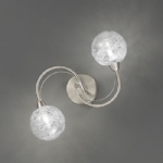 Gyro Satin Nickel Double Wall Or Ceiling Light FL2327/2