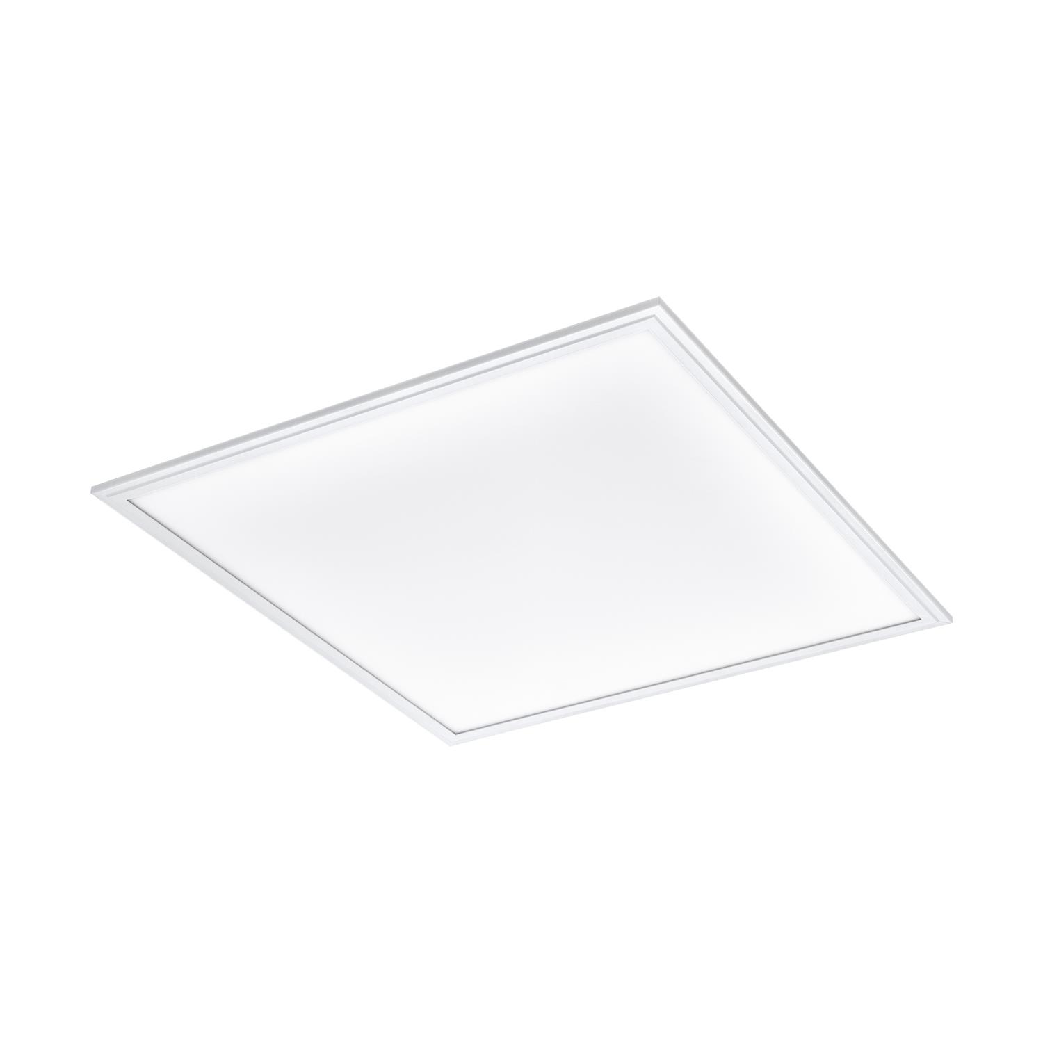 Salobrena White Large Square Led Ceiling Fitting The Lighting