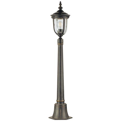 Cleveland Weathered Bronze IP44 Small Pillar Lantern CL4-S