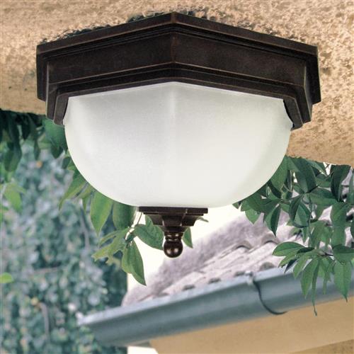 Fairford IP44 Old Bronze Outdoor Ceiling Light GZH-FF12
