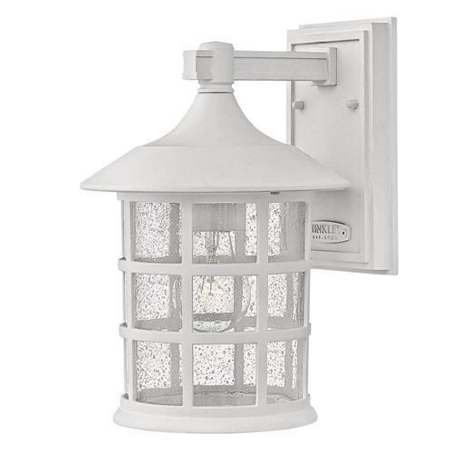 Freeport IP44 Medium Textured White Outdoor Wall Light HK-FREEPORT2-M-TWH