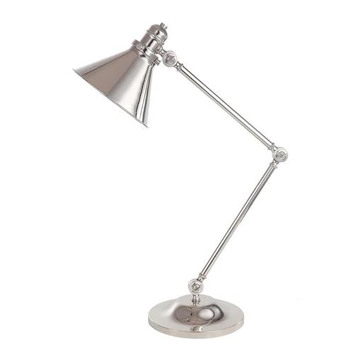 Provence Adjustable Polished Nickel Desk Lamp PV-TL-PN