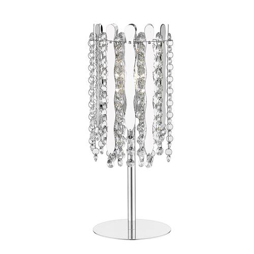 Belize Chrome & Crystal Table Lamp CFH2105/01/TL/CH