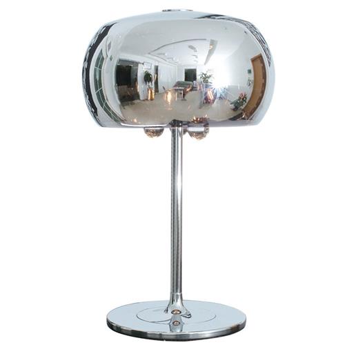 Deni Polished Chrome & Crystal Table Lamp CFH606091/03/TL/CH