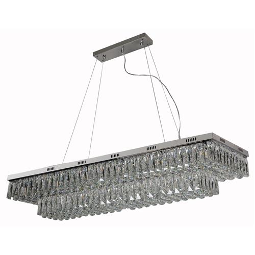 Lilou 18 Light Chrome And Crystal Pendant Fitting CFH1708/18/CH