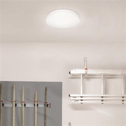 Round White IP44 LED Bathroom Sensor Ceiling Light RS 20 S