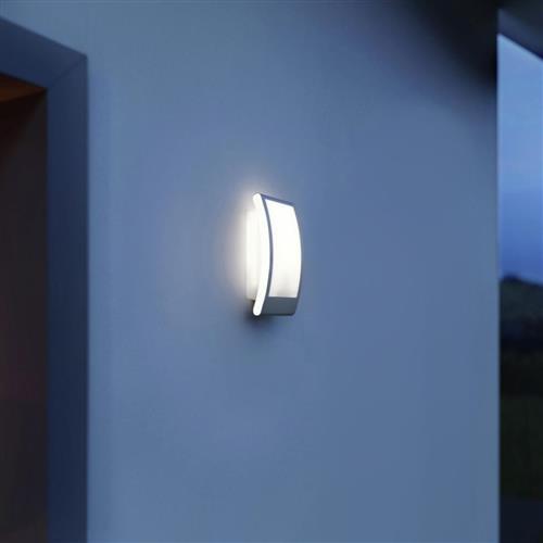 Photo-Cell-Controlled IP44 Dusk To Dawn Sensor Light L 22 N Anthracite ...