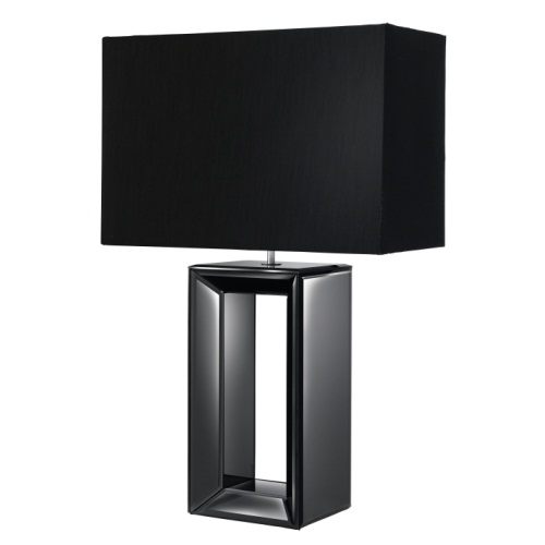 Mirror Table Lamp Black Finished 1610BK