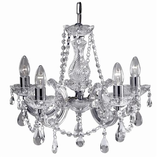 Marie Therese Crystal Chandelier 399-5 | The Lighting Superstore