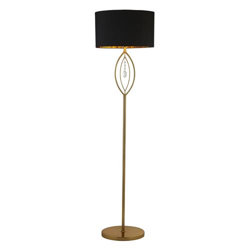 gold coloured floor lamps