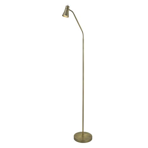 floor lamp with two reading lights