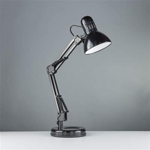 Desk Partners Black Retro Desk Table Lamp 2429BK
