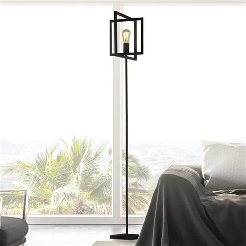 Plaza Black Floor Lamp 23202-1BK