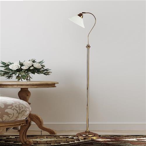 Traditional Floor Lamp Antique Brass 9122AB