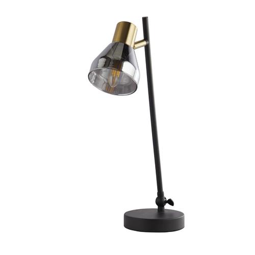 Westminster Black And Smoked Glass Table Lamp 23802 1sm The Lighting Superstore 8531