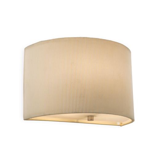 California Ribbed Cream Wall light 8632CR