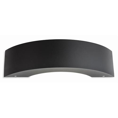 Arch Graphite Curved LED Outdoor Wall Light 3730GP