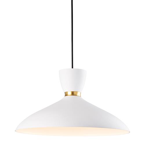 Ellis White Ceiling Pendant 2851WH