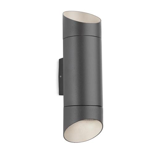 Newark IP65 Outdoor Graphite Double Wall Light 4139GP