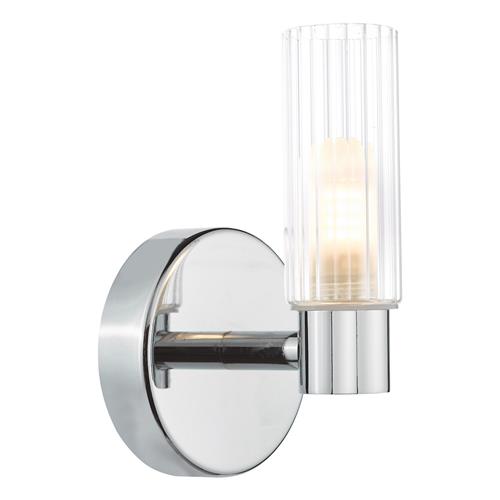 Bolton IP44 Polished Chrome Single Bathroom Wall Light BOL0750