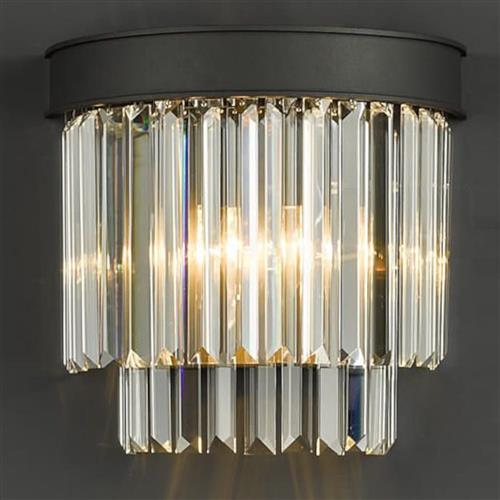 Celeus Crystal Wall Light Anthracite Finish CEL0922