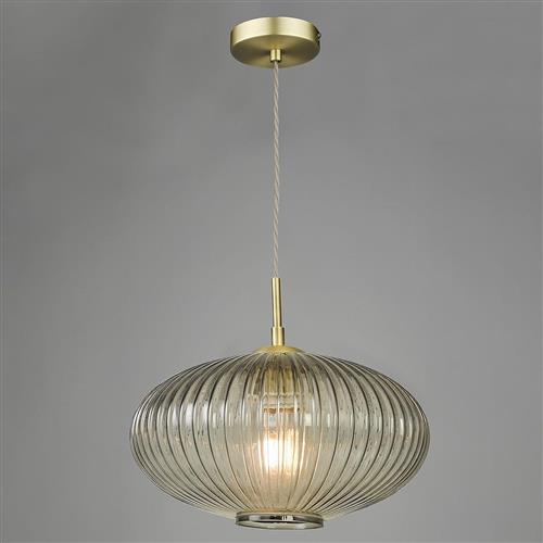 Edmond Antique Brass Ceiling Pendant EDM0175