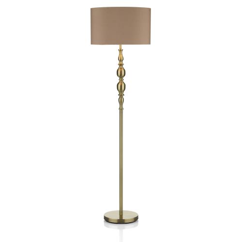 Madrid Antique Brass Finished Floor Lamp MAD4975