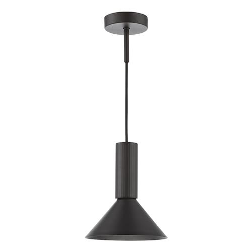 Ragnar Satin Black Ceiling Pendant Or Wall Fitting RAG0122