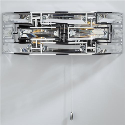 Seville Crystal Double Wall Light SEV0950