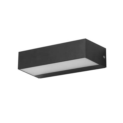 Ara Grey 3000k Small LED IP65 Outdoor Wall Light PX-0376-ANT