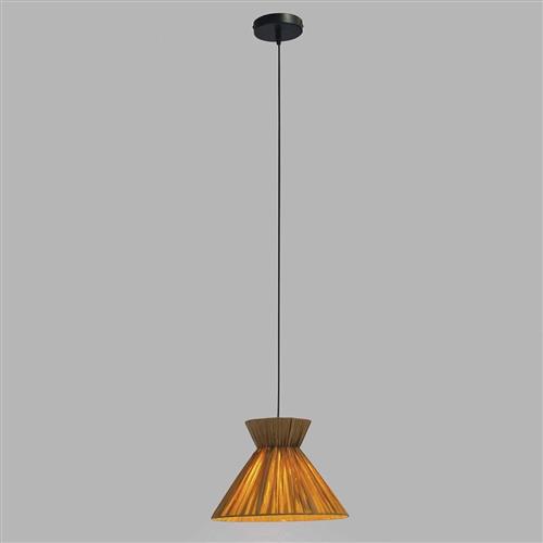 Dama Natural And Black Ceiling Pendant DE-0236-NAT