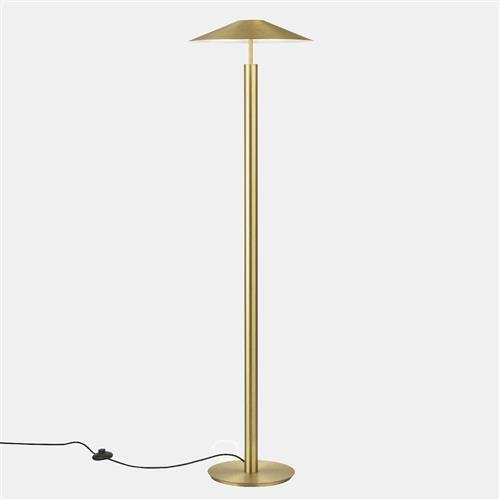 H LED Matte Gold Finished Floor Lamp 25-7742-DN-DN