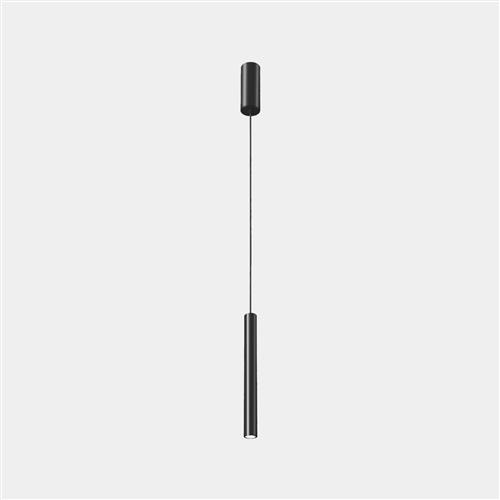 Stylus LED Black Surfaced Mounted 300mm Single Pendant 00-8541-05-05