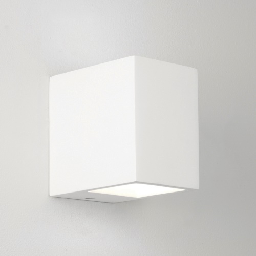 Mosto White Plaster Wall Light 1173001