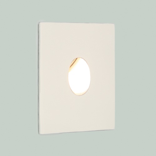 Tango IP65 LED Matt White Recessed Wall Light 1175001