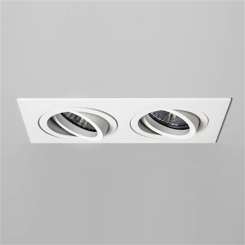 Taro Fire Rated White Twin Recessed Downlight 1240032