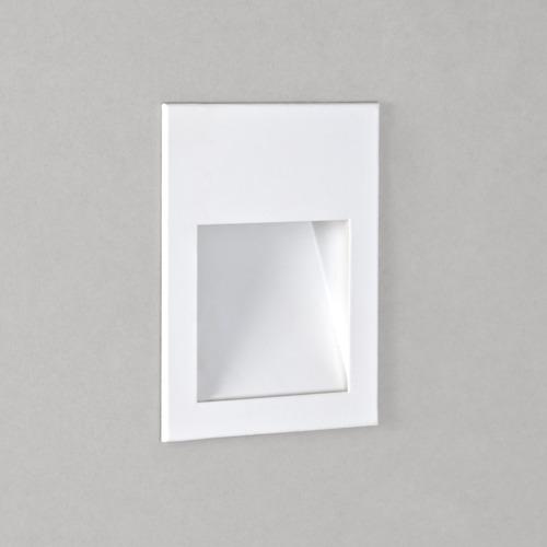 Borgo White 90 LED Recessed Wall Light 1212024