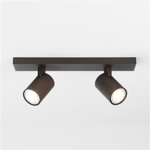 Ascoli Bronze Twin Bar Spot Light 1286126