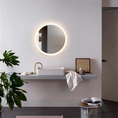 Ascot 650 IP44 Round LED Illuminated Bathroom Mirror 1486001