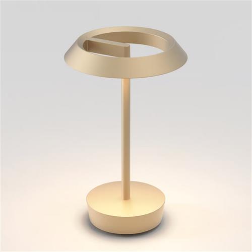 Halo LED Light Bronze Portable Rechargeable Battery Table Lamp 1468003