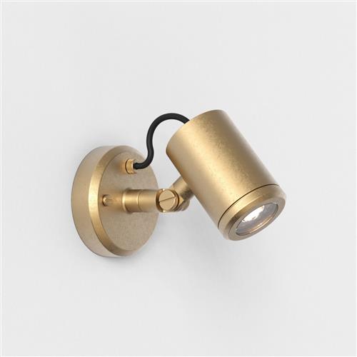 Jura Single Spot IP65 Solid Brass Outdoor Light 1375013