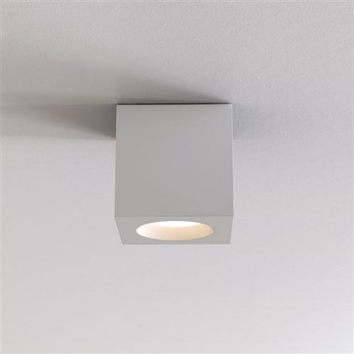 Kos 2 Matt White Cube IP65 Bathroom Downlight 1326043