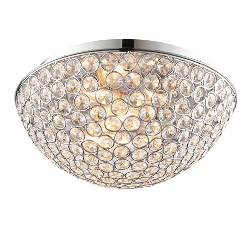 Chryla Crystal Ip44 Bathroom Ceiling Light 60103