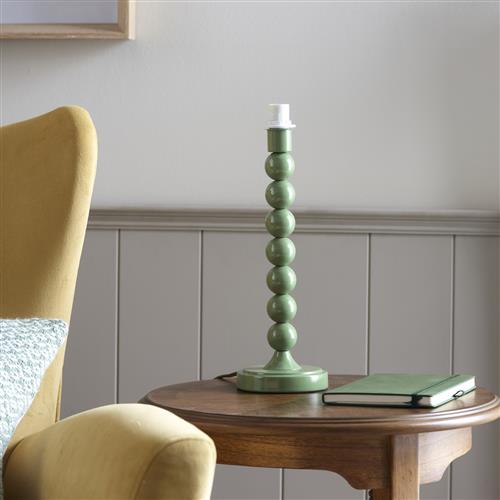 Higgledy Gloss Cotswold Green Table Lamp 113861