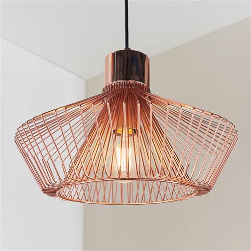 Kimberley Copper Plated Pendant Light 72813