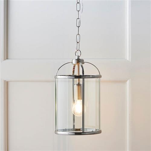 Lambeth Pendant Satin Nickel 1 Light 70323