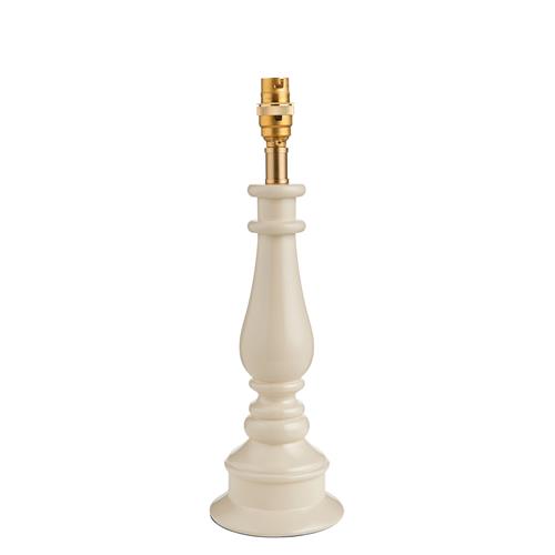 Myrtle Amond White and Brass Table Lamp 112166